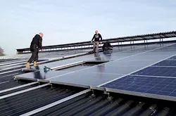 Meeuse Techniek monteurs aan het werk
